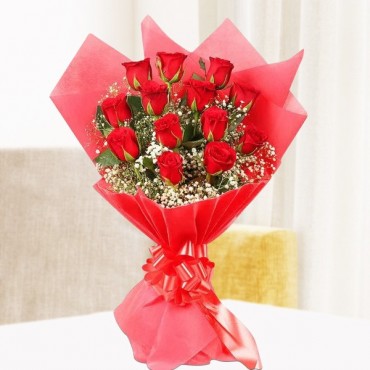 Simply Red Love Bouquet 